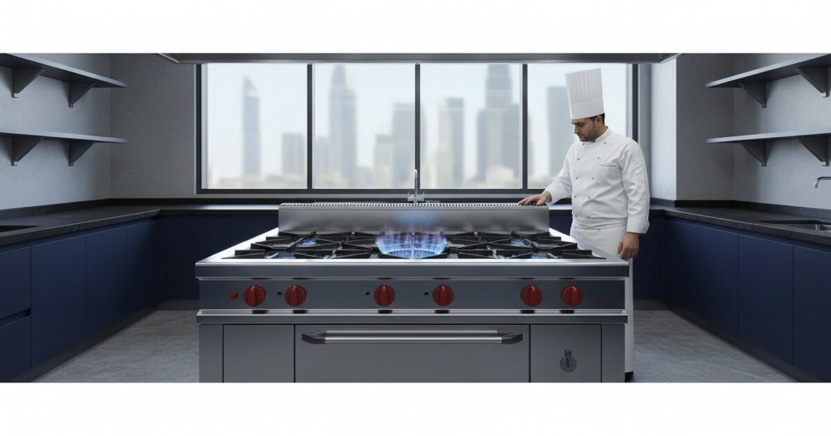 Heavy-Duty Cooking Range UAE: The Definitive B2B Procurement Guide for 2026