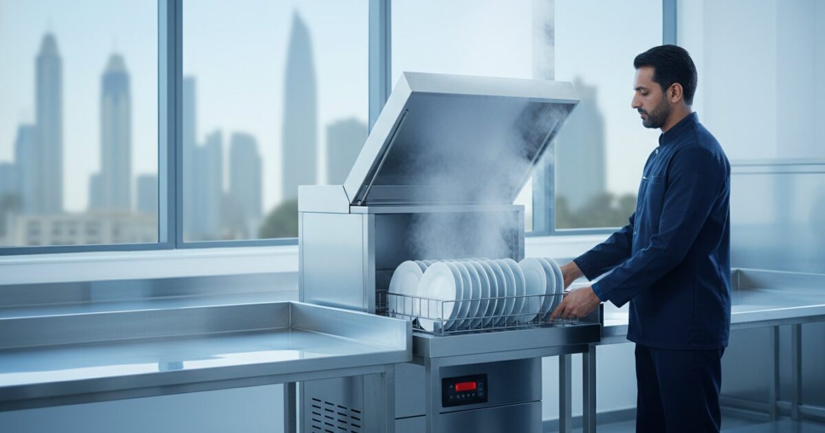 Hood Type Dishwasher UAE: High-Volume Warewashing Solutions for Industrial Kitchens