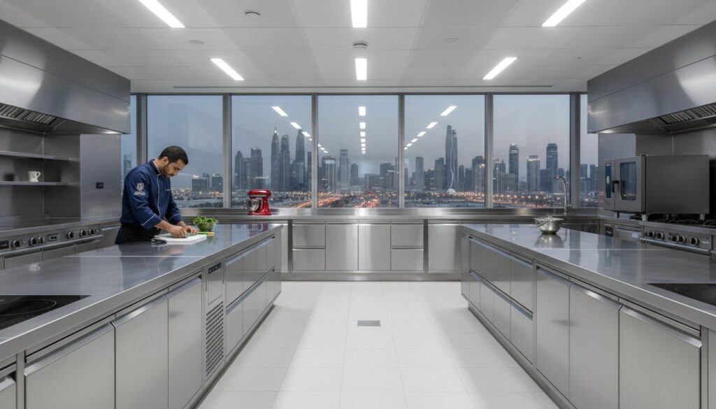 Premium Stainless Steel Kitchen Cabinets in Dubai & UAE