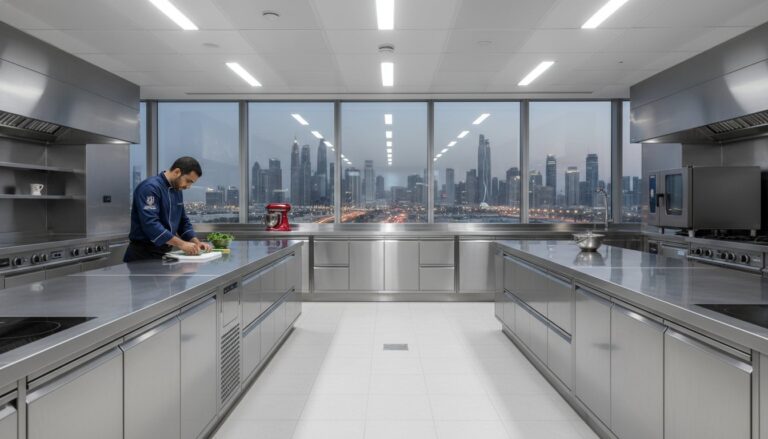 Premium Stainless Steel Kitchen Cabinets in Dubai & UAE