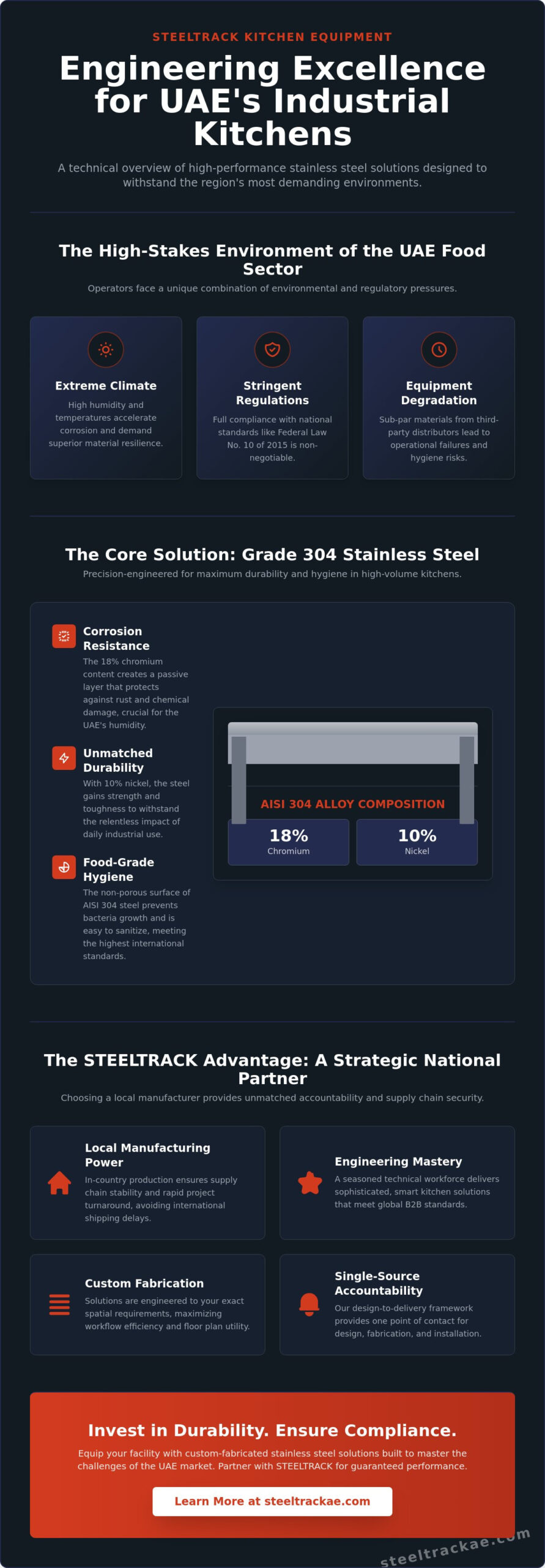Complete Guide to STEELTRACK KITCHEN EQUIPMENT IND LLC: Industrial Excellence 2026