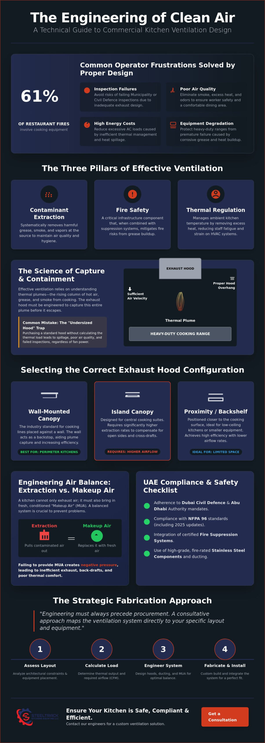 Commercial Kitchen Ventilation Design: A Comprehensive Engineering Guide