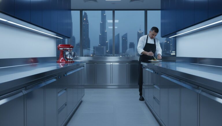 Durable Stainless Steel Kitchen Cabinets for UAE Businesses