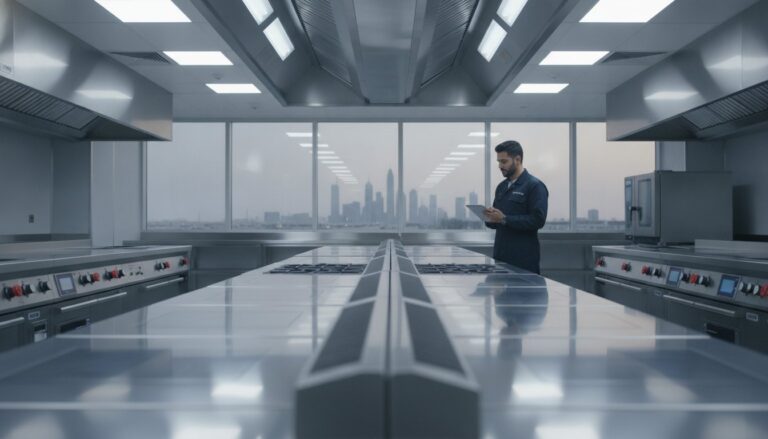 Stainless Steel Kitchen Equipment in Dubai: High-Performance Industrial Engineering