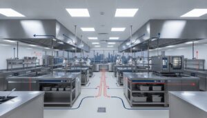 Hotel Kitchen Layout Design: Strategic Engineering for High-Volume Hospitality