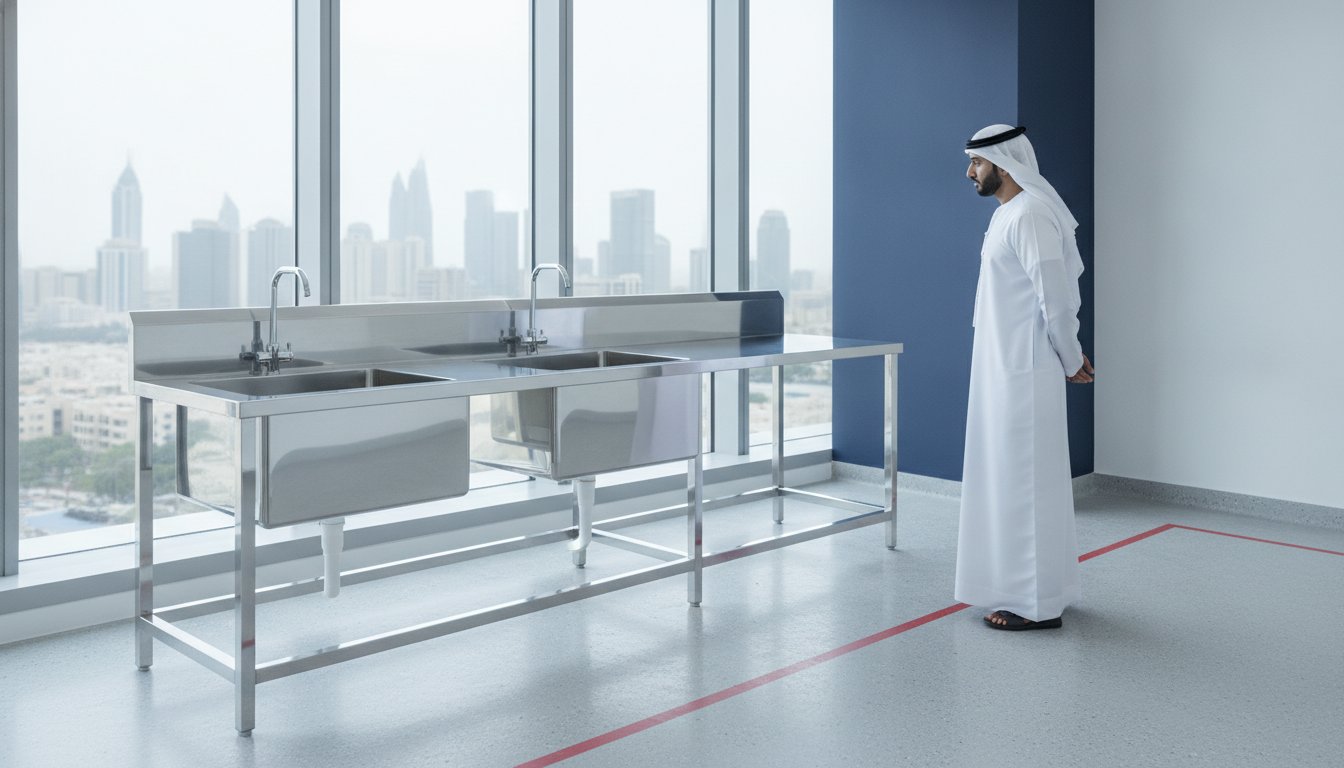 Industrial Kitchen Sinks Price in Dubai: The 2026 Procurement Guide for UAE Commercial Facilities
