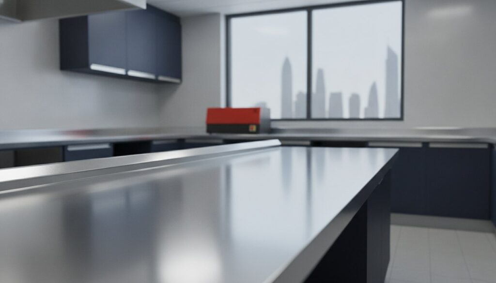 Commercial Kitchen Work Tables UAE: Engineering the Foundation of Industrial Hygiene