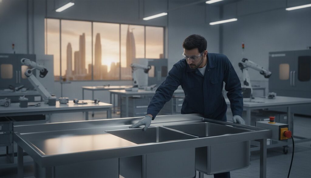 Stainless Steel Sink Manufacturers UAE: Industrial Fabrication Standards for 2026