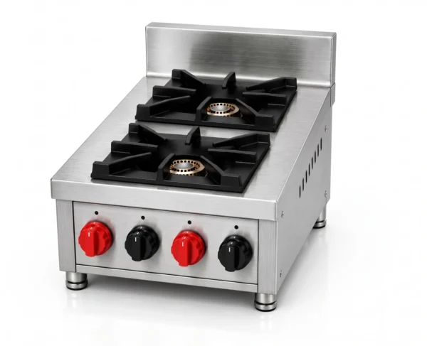 2 Burner Tabletop Cooking Range
