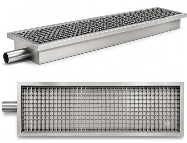 Floor Grating Side Drain 600x300mm