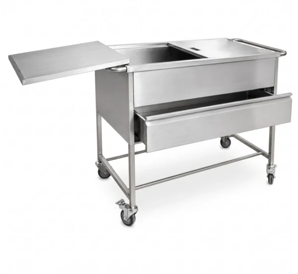 Hospital Trolley Endoscope Washing Trolley