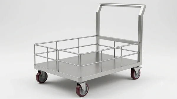 Platform Trolley with Rails
