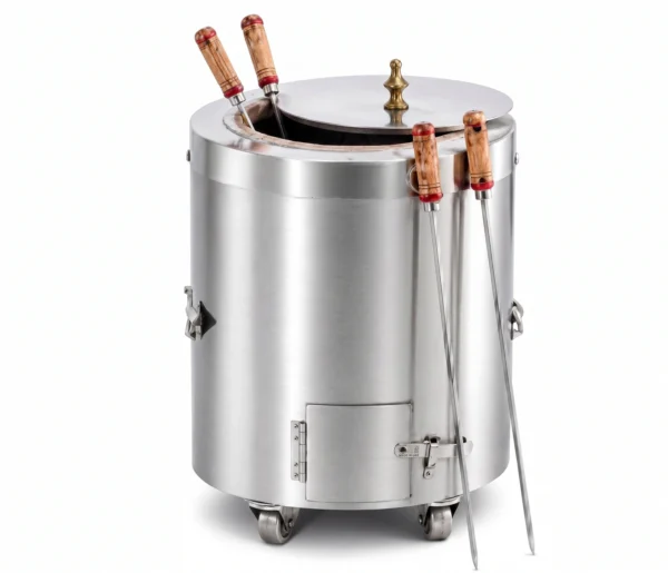 Round Tandoor - Charcoal Operated