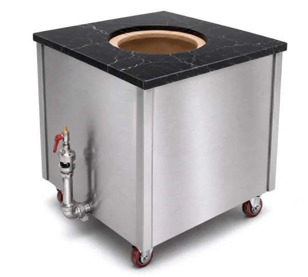 Square Tandoor - Gas Operated