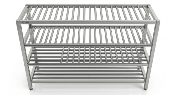 Storage Tubular Floor Stand Shelf