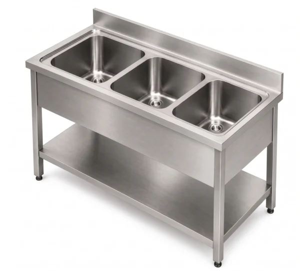 Triple Bowl Sink